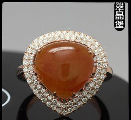 批發(fā)供應白金南非鉆天然緬甸翡翠豆種葫蘆戒指價格 廠家 圖片